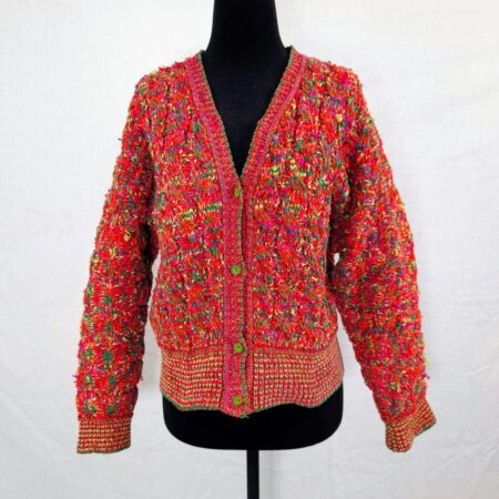 maglione crop oversize