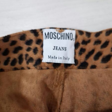 Moschino Jeans pantalone animalier 1990s