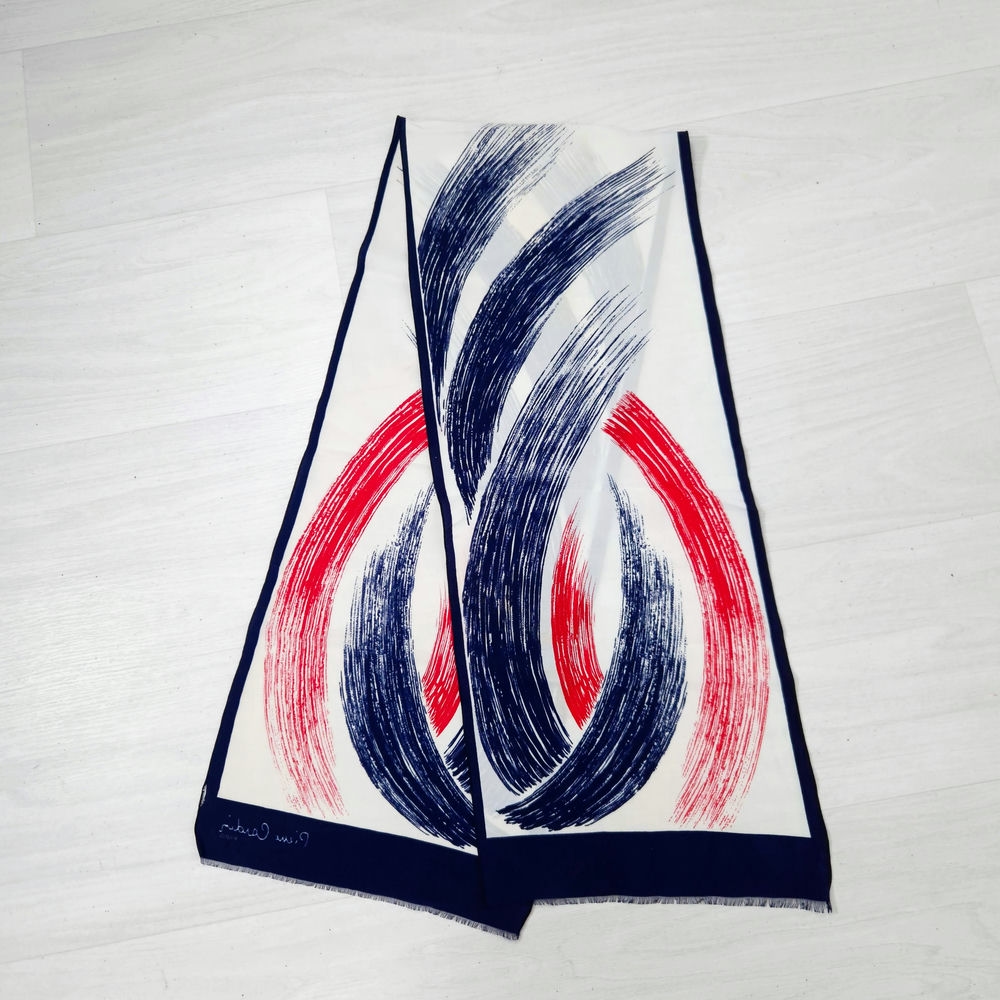 sciarpa seta Pierre Cardin