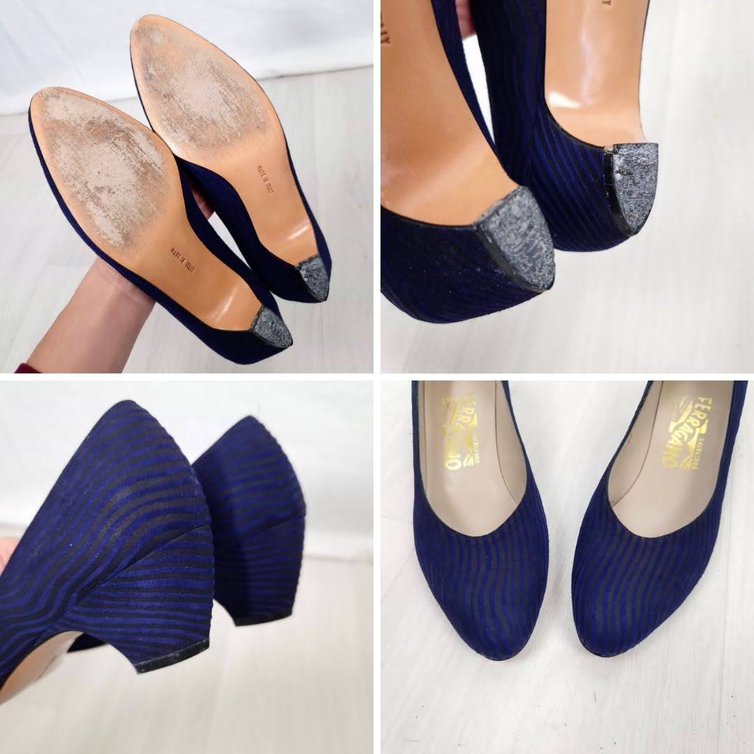 Scarpe eleganti Ferragamo anni '80 - immagine 8