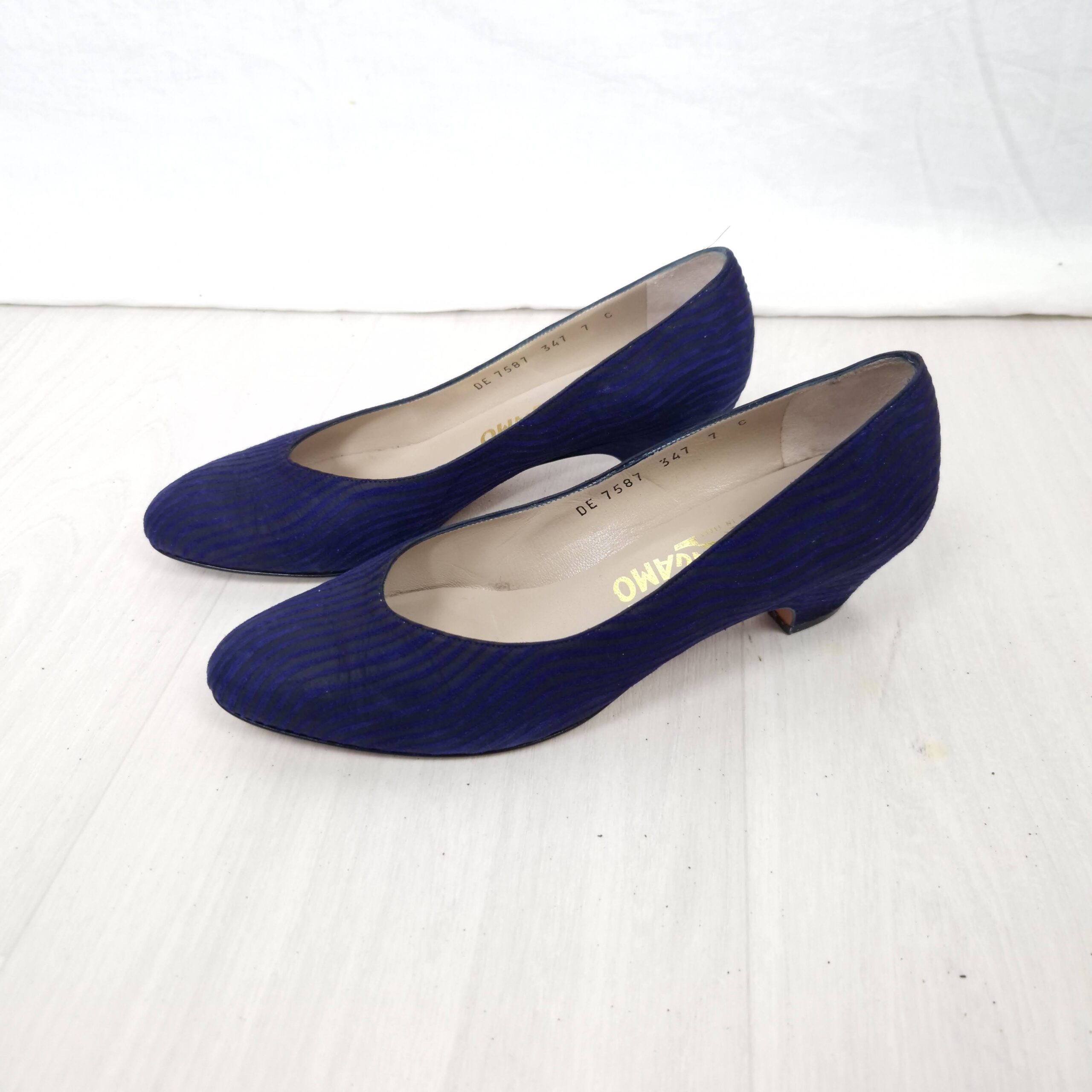 Scarpe eleganti Ferragamo anni '80 - immagine 4