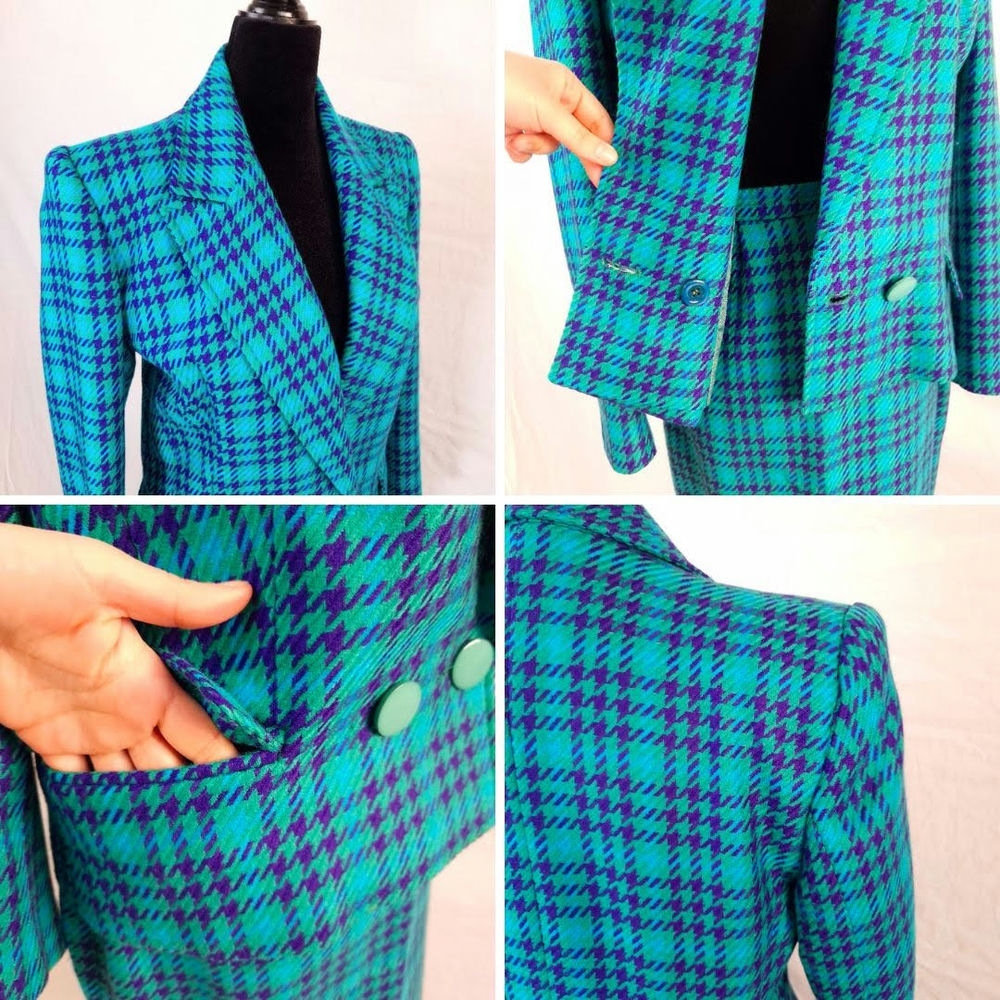 vintage skirt suit 70s