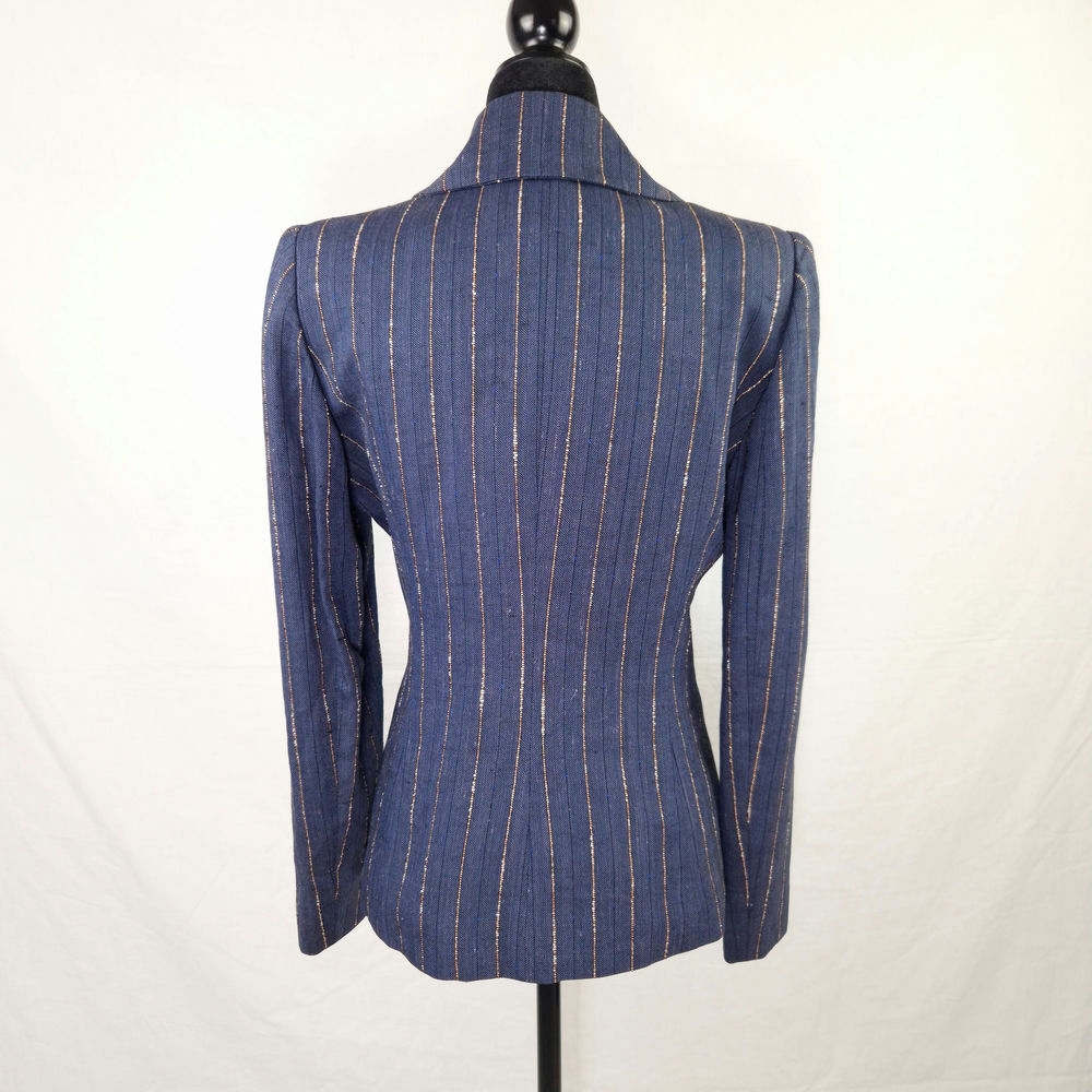 Scherrer Paris giacca con abbottonatura asimmetrica 1990s