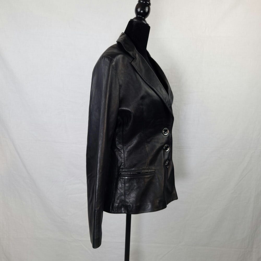 giacca pelle vintage