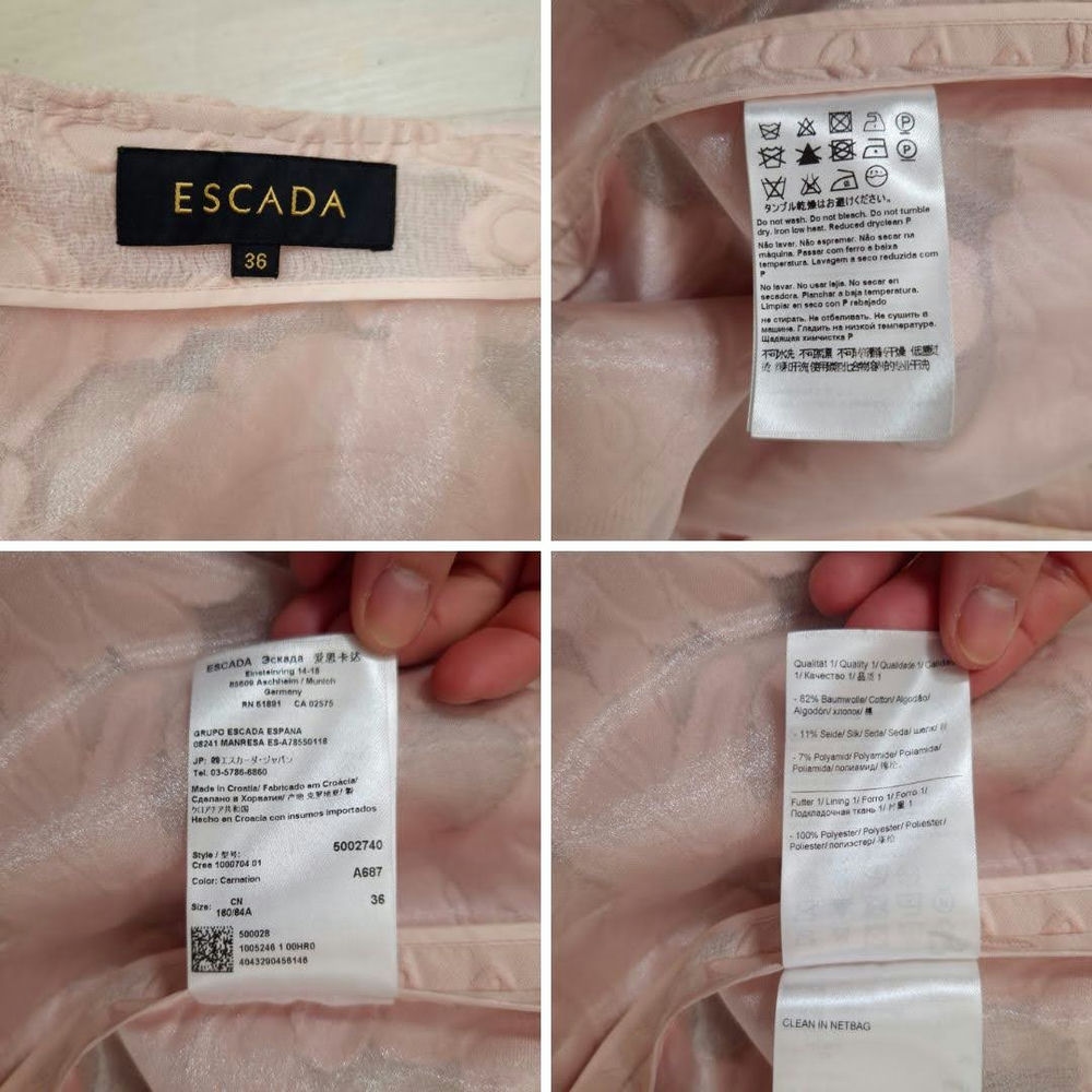 escada label