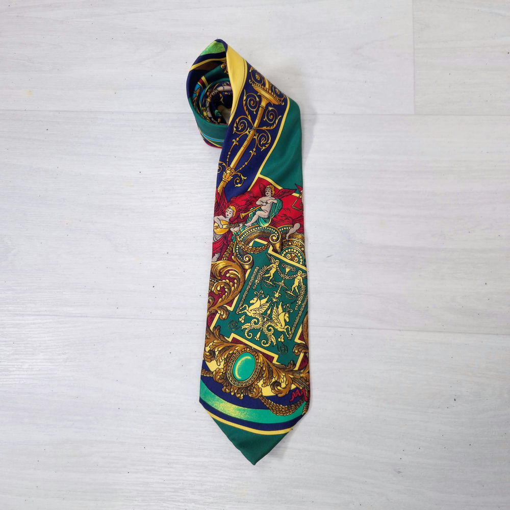 Cravatta Versace barocca