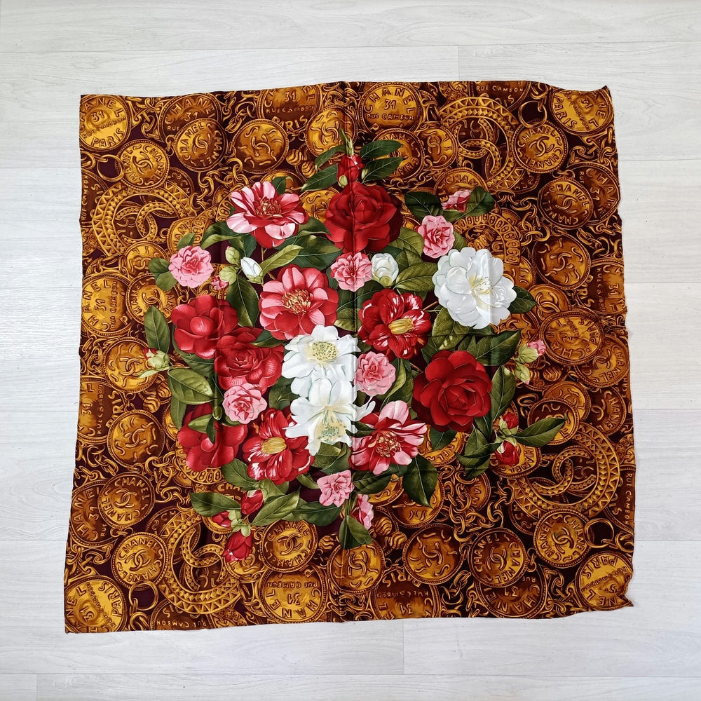 foulard seta chanel