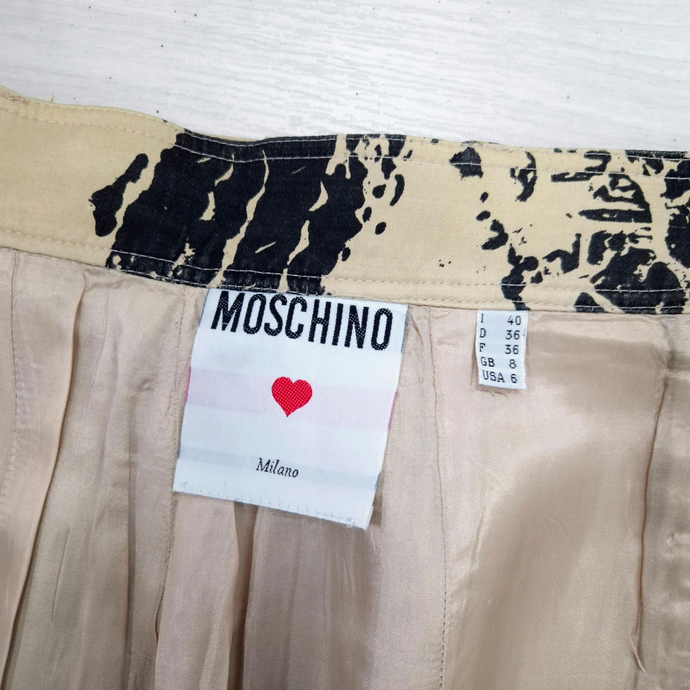 Gonna Moschino vintage anni '80