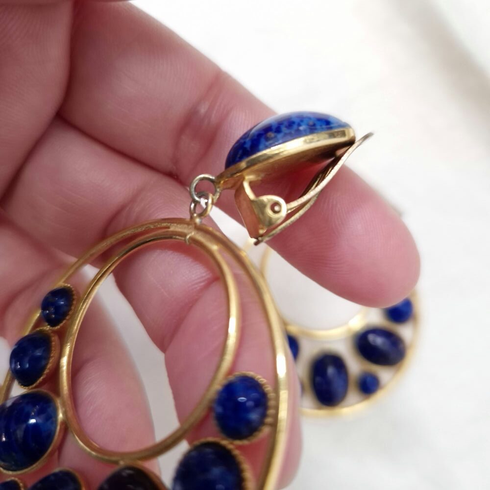 orecchini vintage anni '70