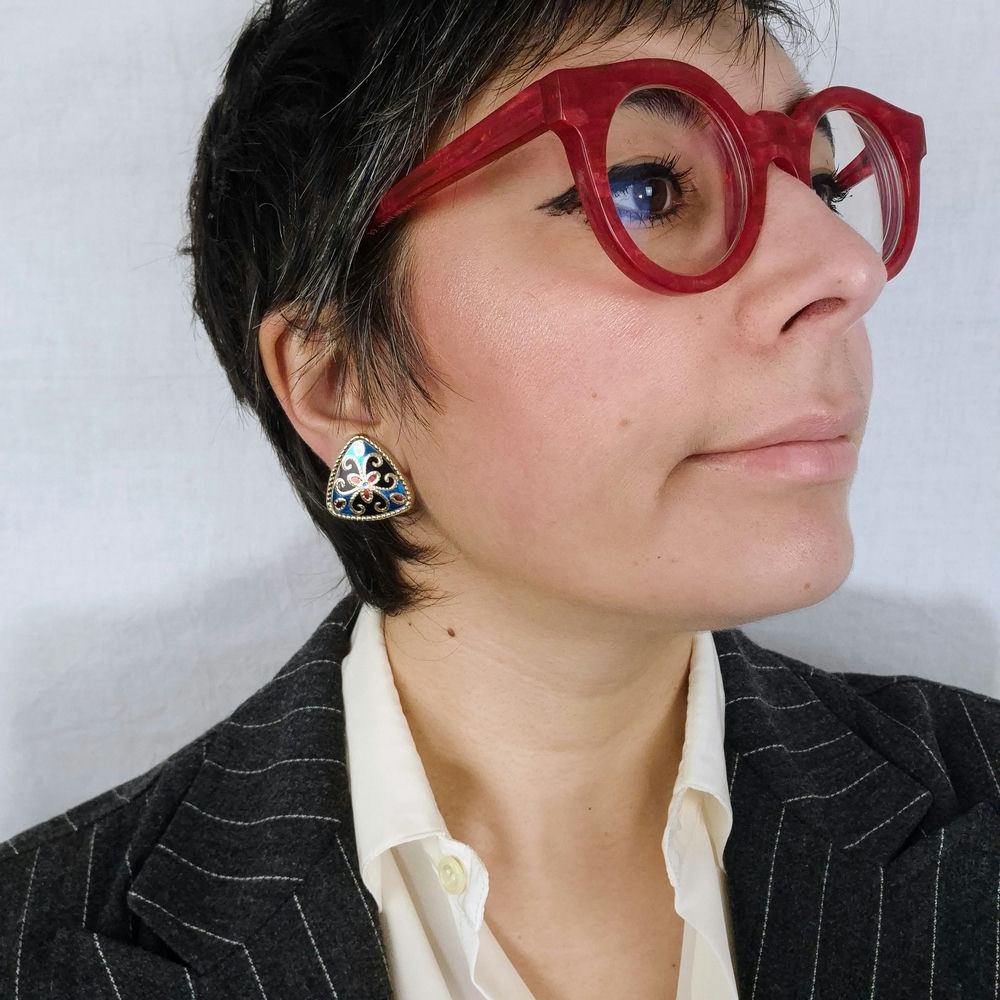 orecchini vinatge anni 60