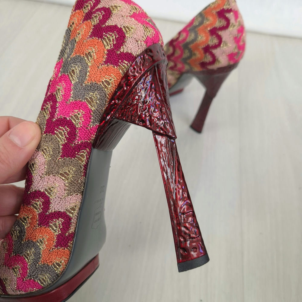 Missoni scarpe con tacco alto