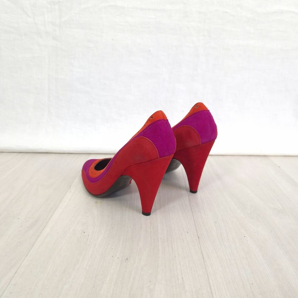 Miu Miu scarpe con tacco alto scmosciate