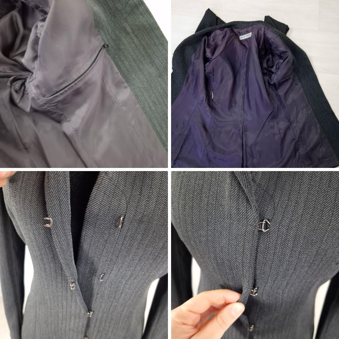 completo grigio da donna