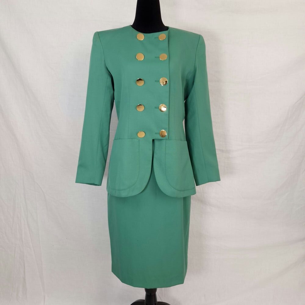 tailleur verde