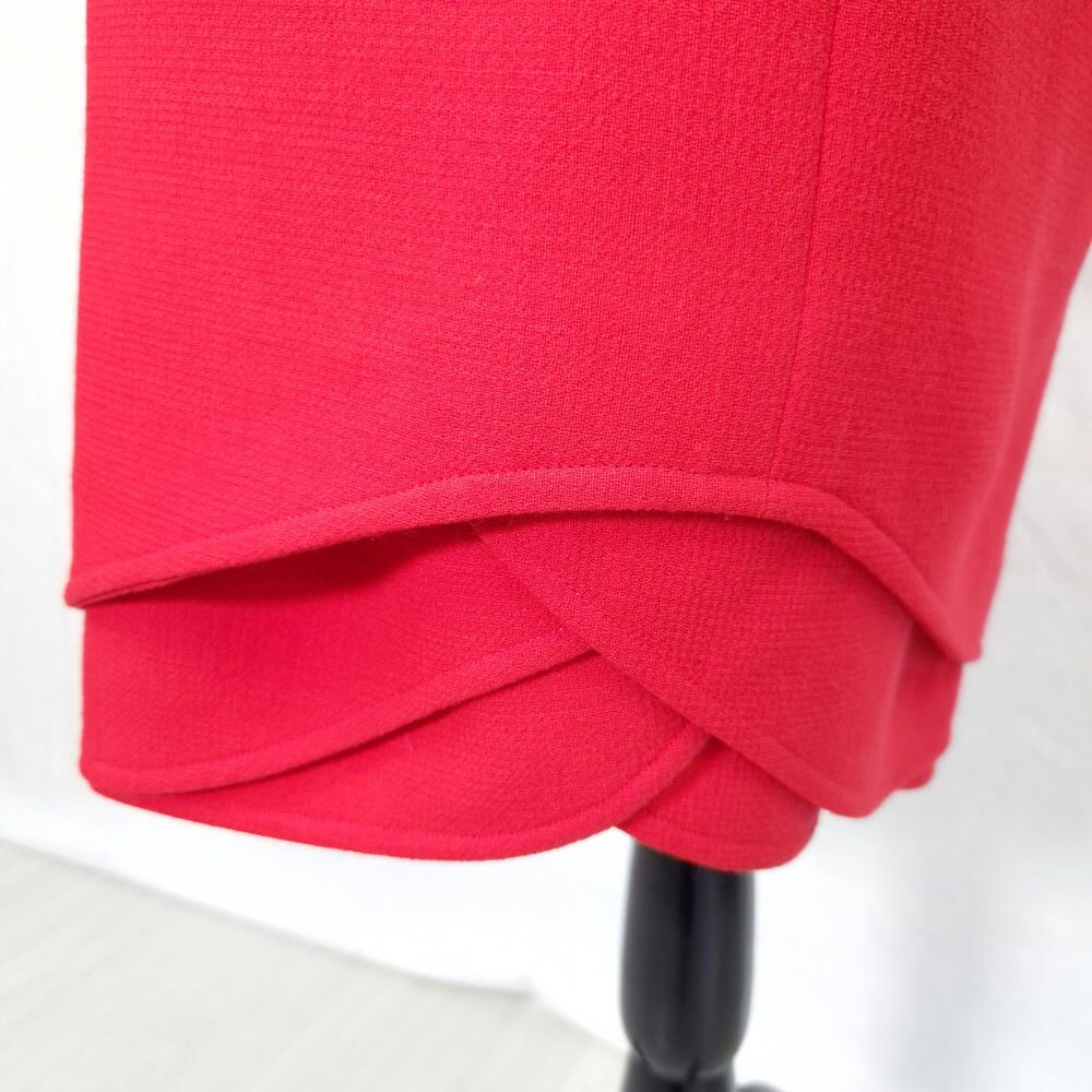 Gianni Versace tubino rosso 1980s - immagine 2