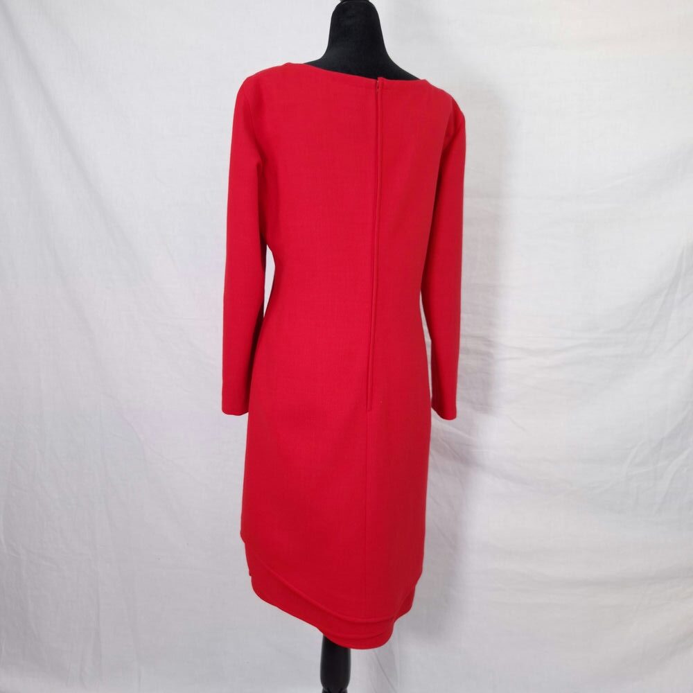 Gianni Versace tubino rosso 1980s - immagine 3