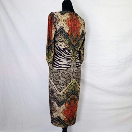 Etro vestito fantasia animalier