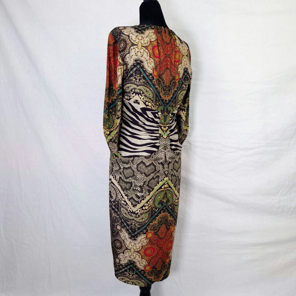 Etro vestito fantasia animalier