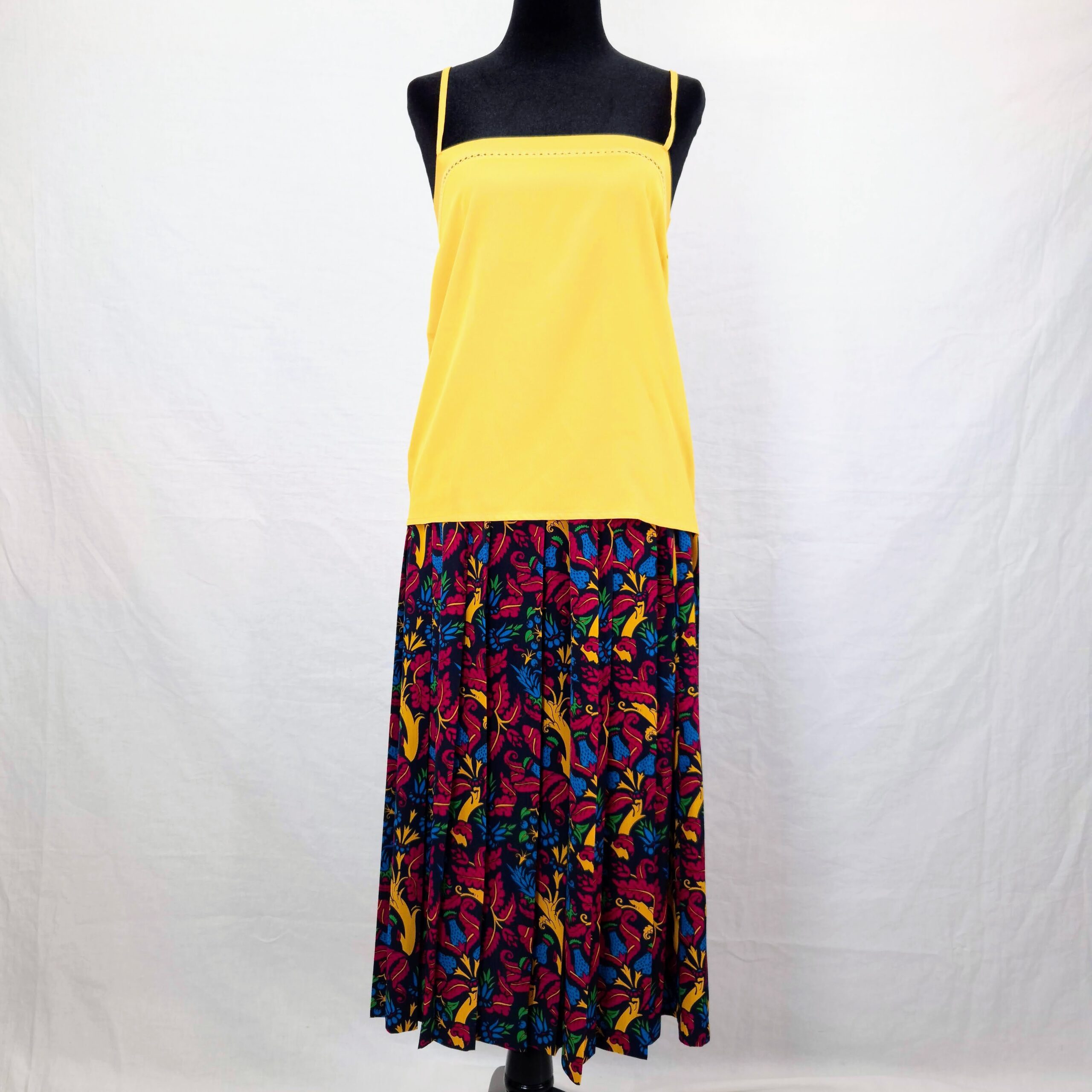 Completo primaverile multicolore a fiori Devernois Paris - immagine 2