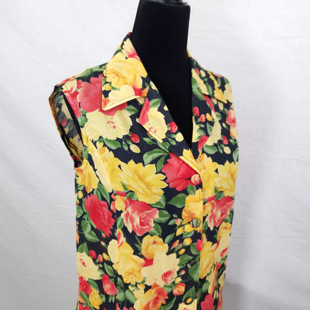 Completo a fiori top e pantaloni Georges Rech - immagine 8