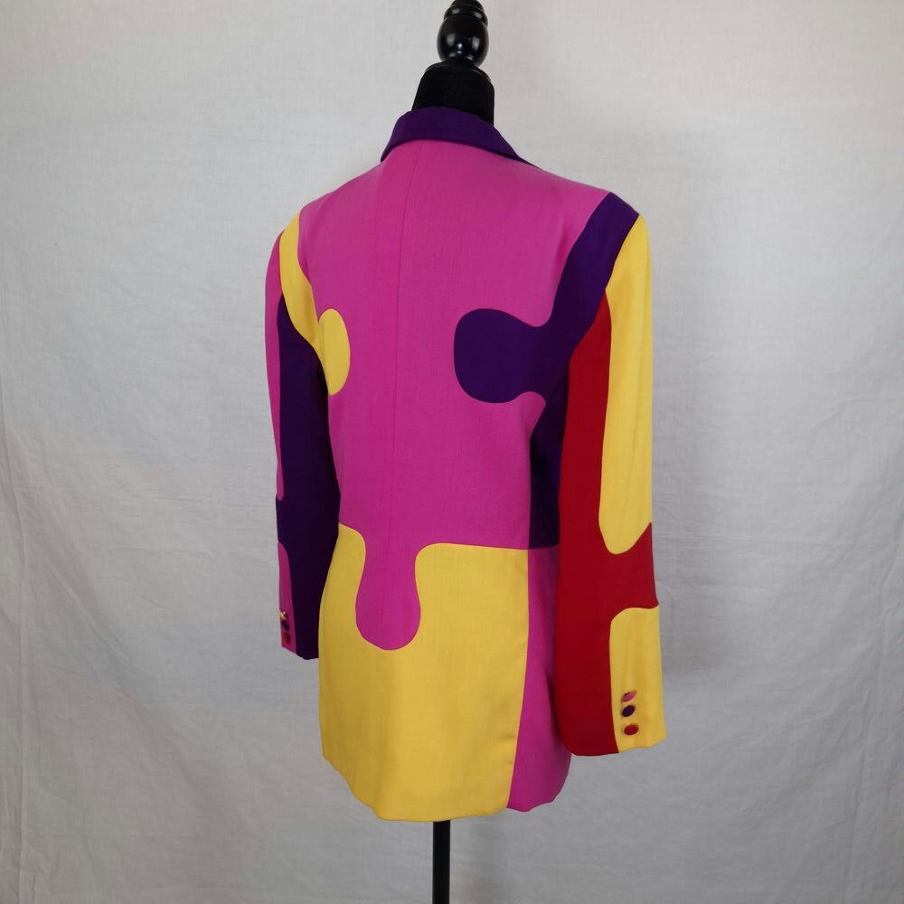 Franco Moschino blazer puzzle