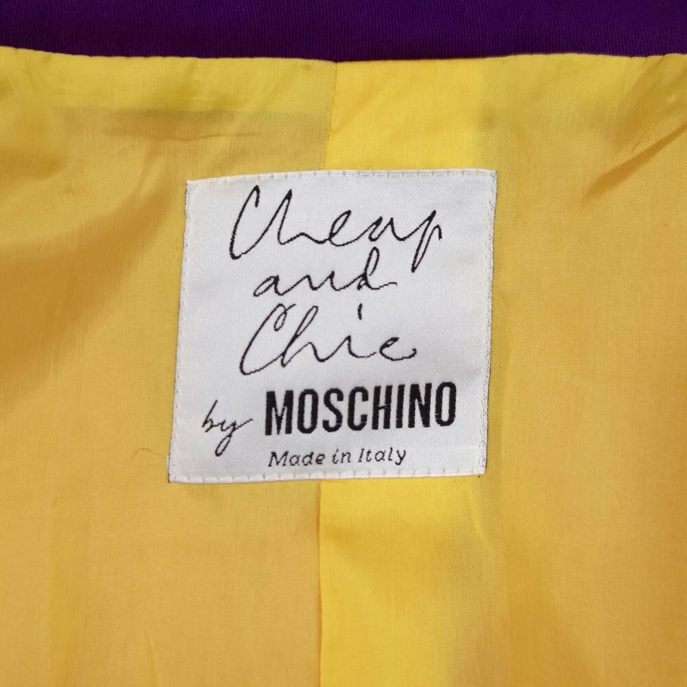 Moschino iconica giacca puzzle vintage anni '90 - immagine 3