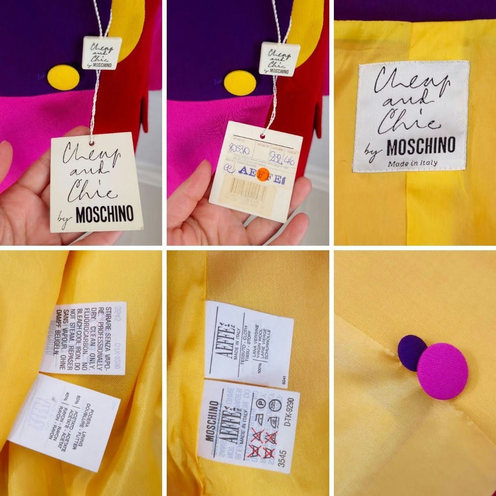 Vintage Moschino Cheap and Chic