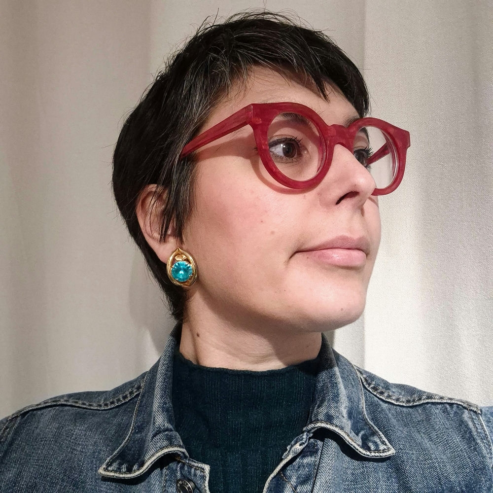 orecchini vintage anni 80