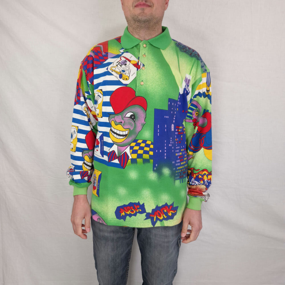 Versace New York Jazz maglia vintage 90s - immagine 4