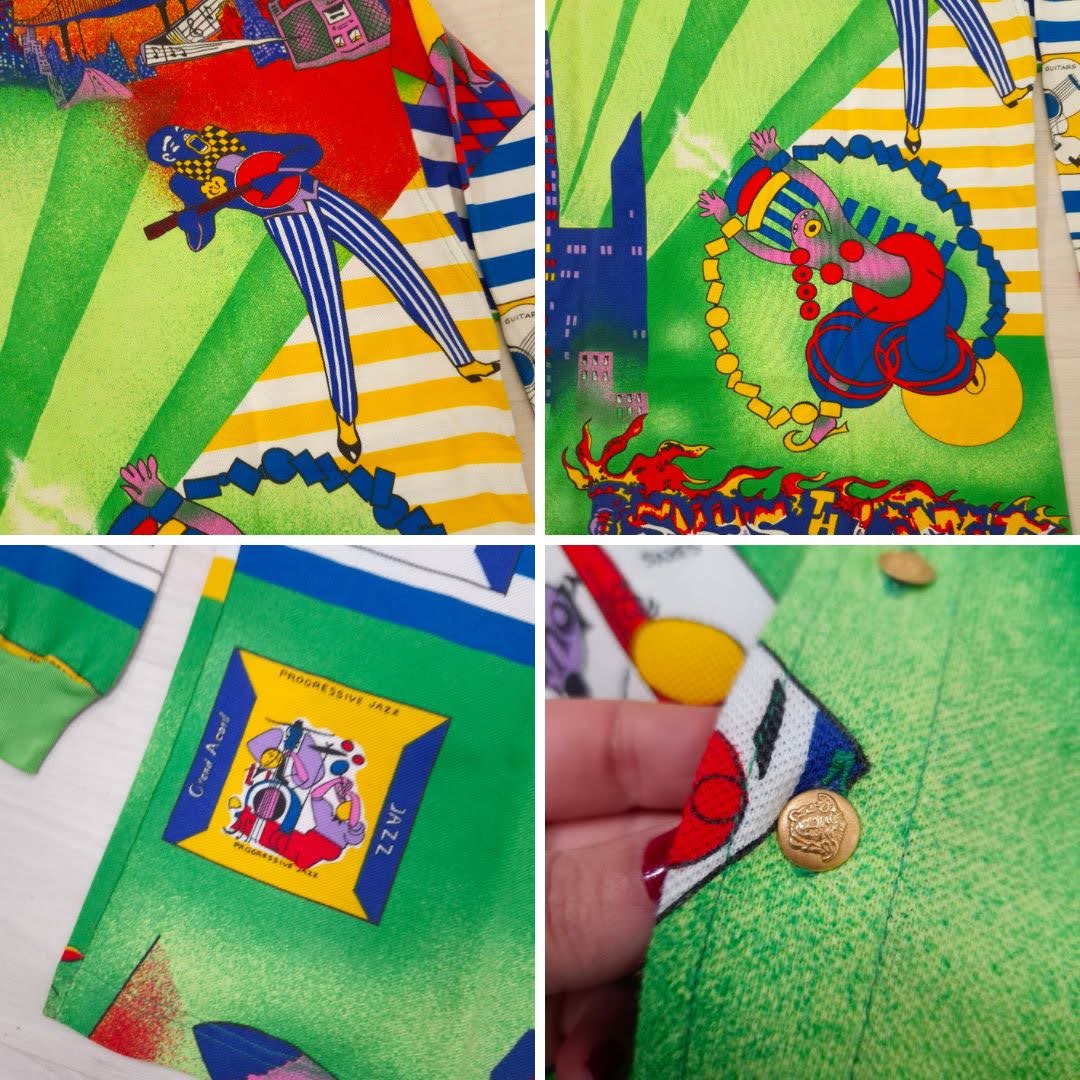 Versace New York Jazz maglia vintage 90s - immagine 9