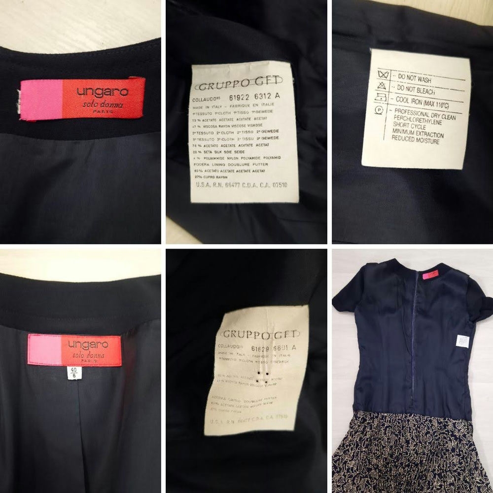 vestito ungaro vintage