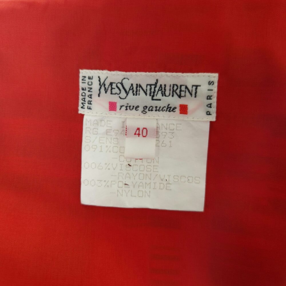 Yves Saint Laurent label