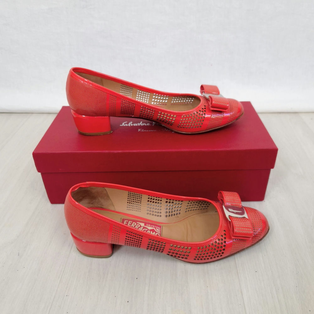 Salvatore Ferragamo ballerine color corallo