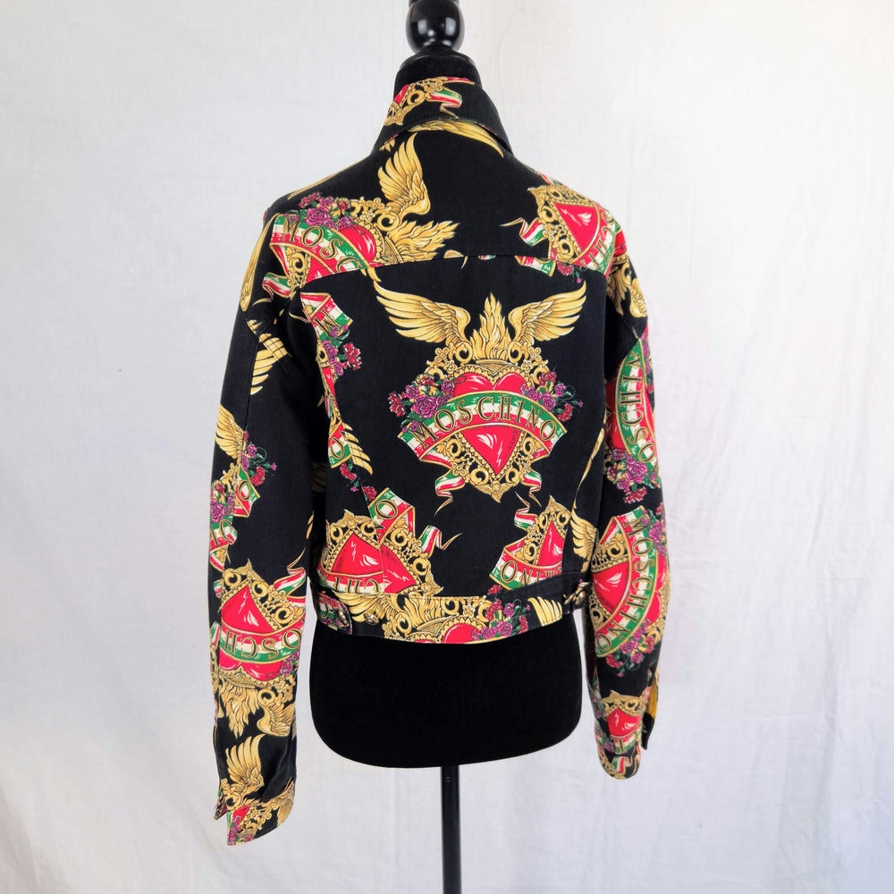 Bomber Moschino Jeans con stemmi vintage 1990s