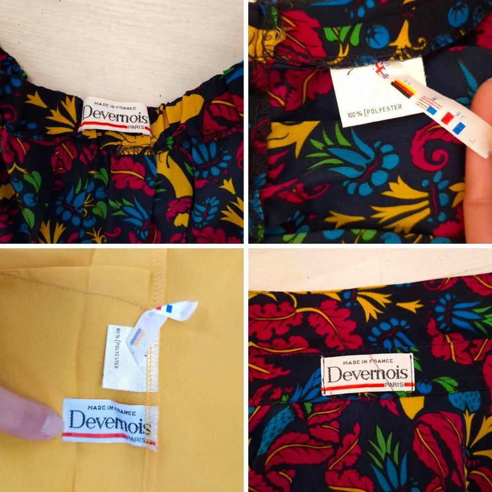 Completo primaverile multicolore a fiori Devernois Paris - immagine 6