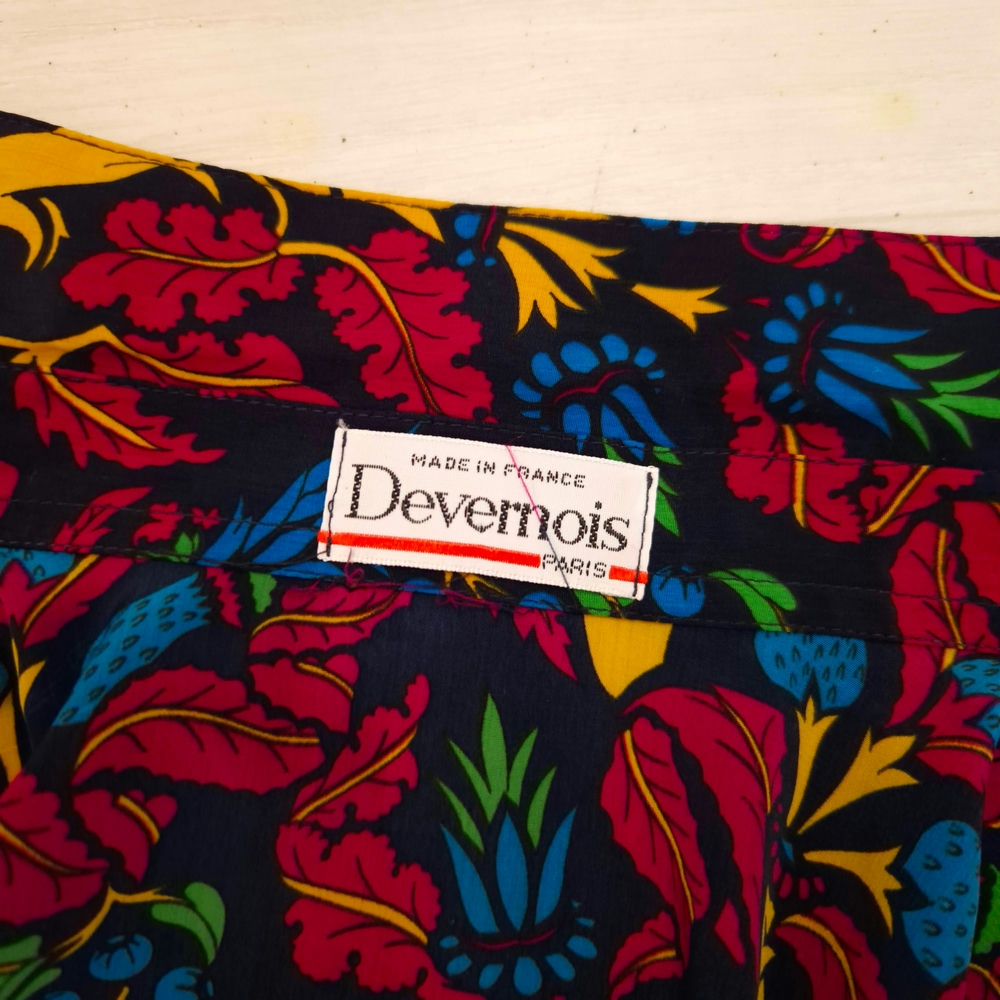 Completo primaverile multicolore a fiori Devernois Paris - immagine 3