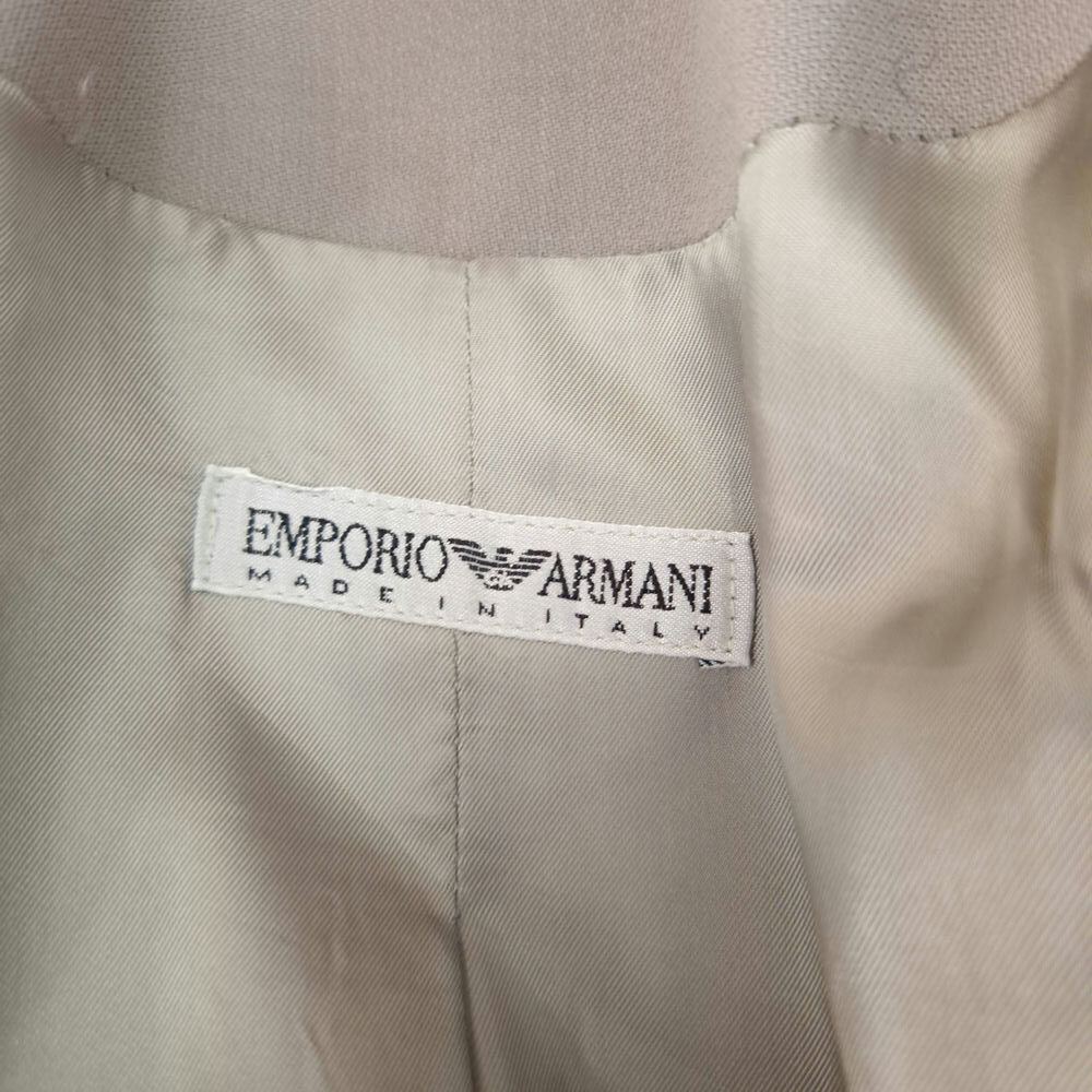 Giacca greige Armani vintage 1990s - immagine 6