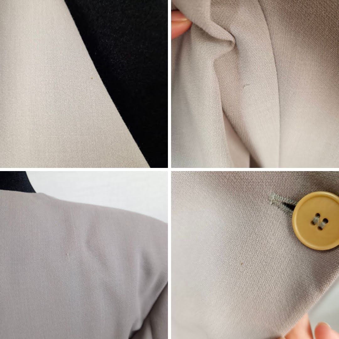 Giacca greige Armani vintage 1990s - immagine 10