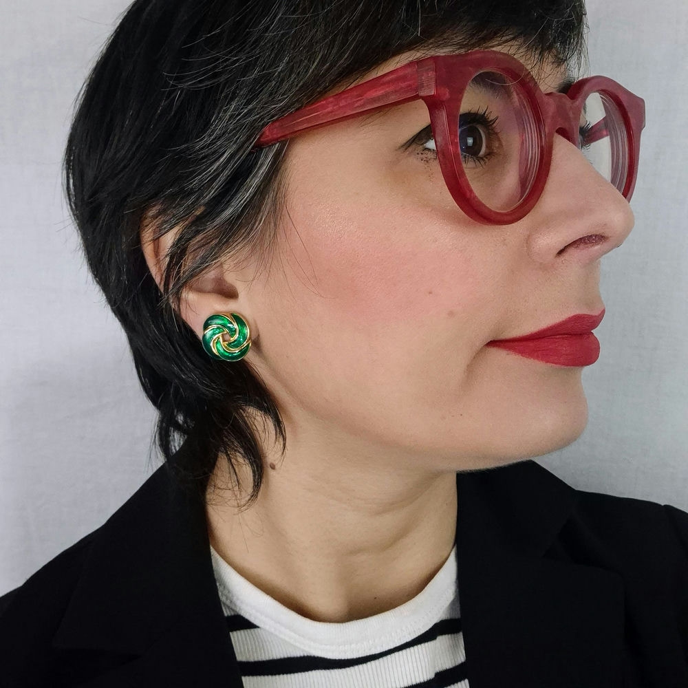 orecchini vintage anni sessanta 60