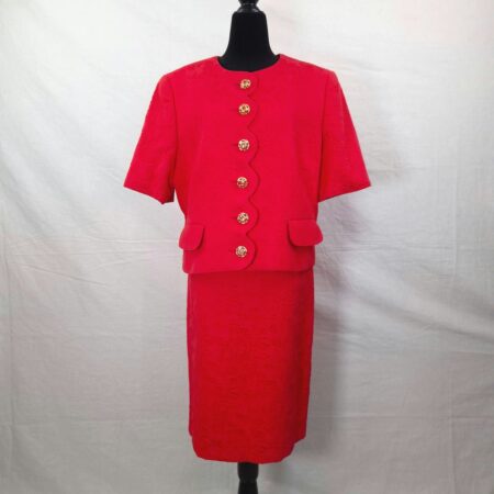 tailleur rosso
