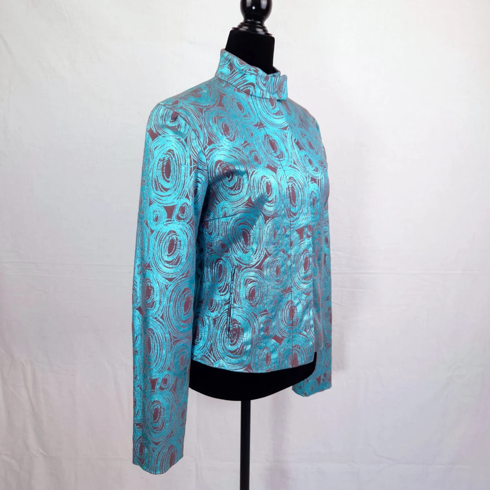 Iceberg fall/winter 2000 giacca turchese cangiante - immagine 6