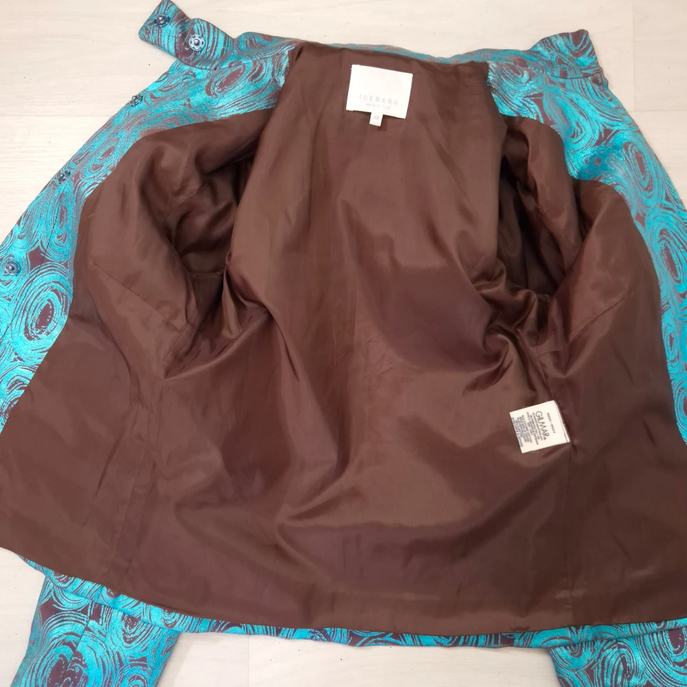 Iceberg fall/winter 2000 giacca turchese cangiante - immagine 7