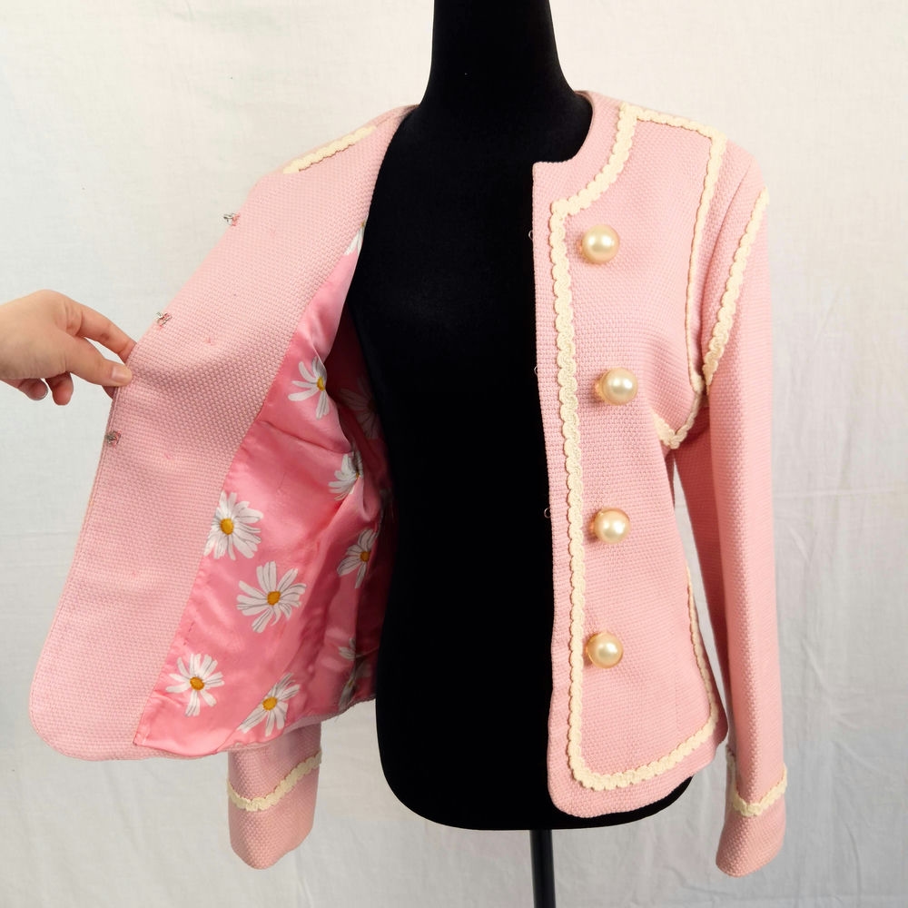 moschino pink jacket