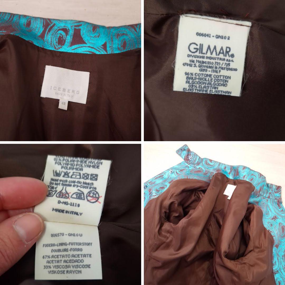 Iceberg fall/winter 2000 giacca turchese cangiante - immagine 8