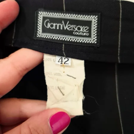 Versace gonna aderente gessata
