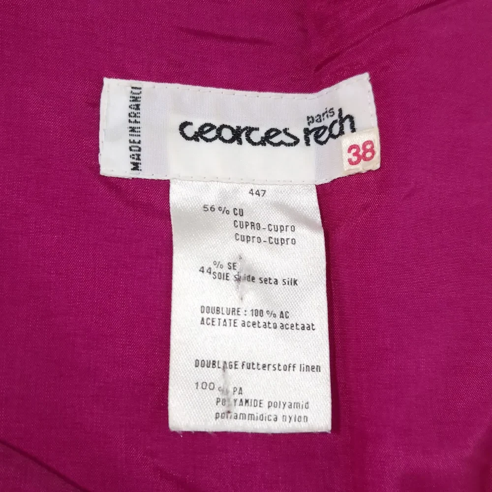 Georges Rech vestito party anni 80