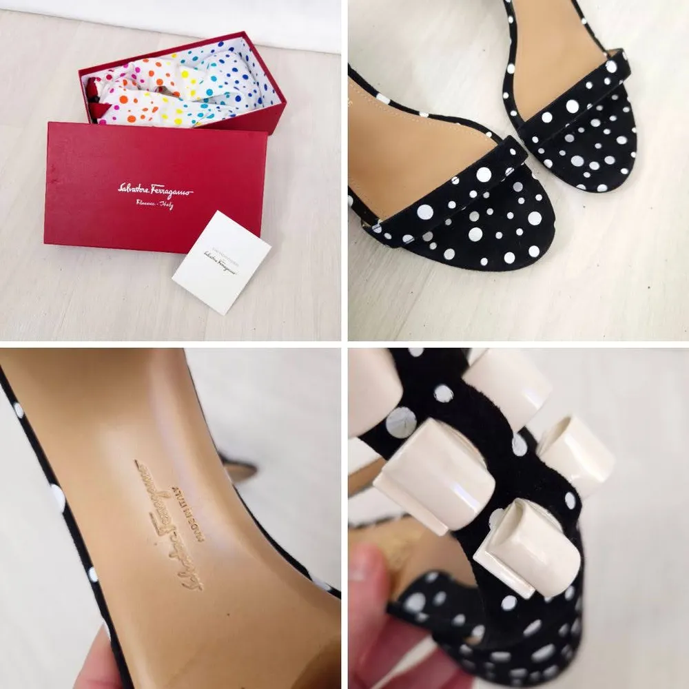 scarpe pois