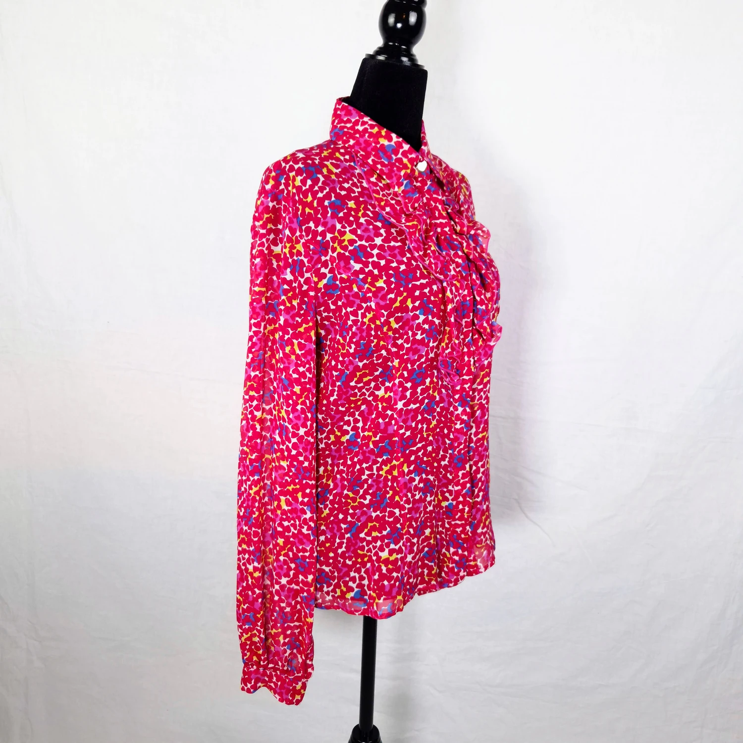 Ungaro camicia a cuori in seta - immagine 4