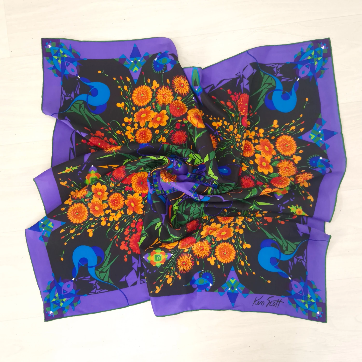 Ken Scott foulard vintage anni '80 - immagine 7