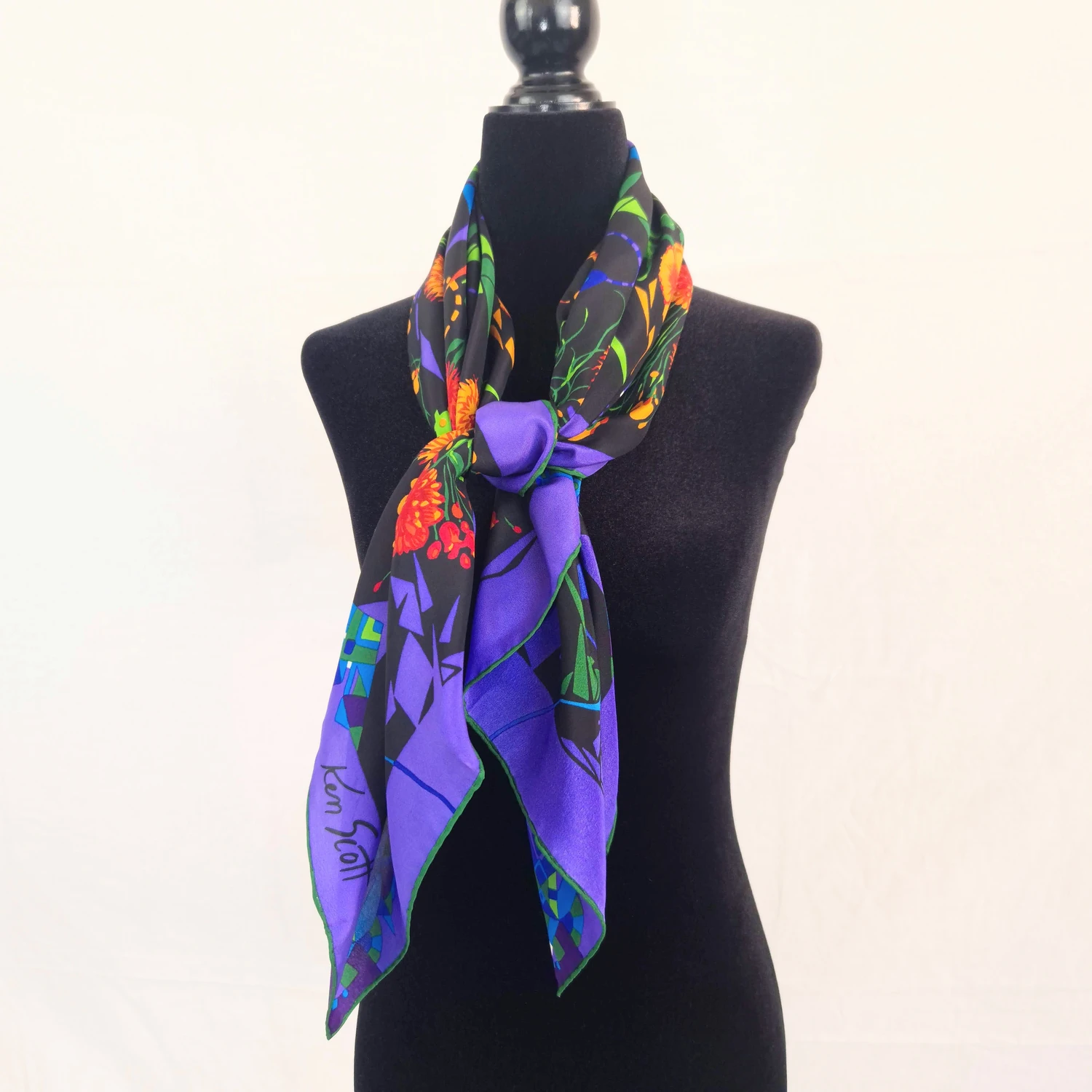 Ken Scott foulard vintage anni '80 - immagine 2